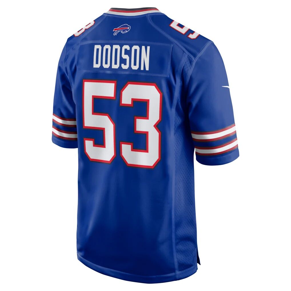 Tyrel Dodson Buffalo Bills Nike Game Player Jersey - Royal