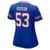 Tyrel Dodson Buffalo Bills Nike Women's Game Jersey - - Detail View