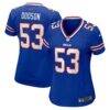 Tyrel Dodson Buffalo Bills Nike Women's Game Jersey - - Front View