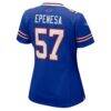 A.J. Epenesa Buffalo Bills Nike Women's Game Jersey - - Detail View