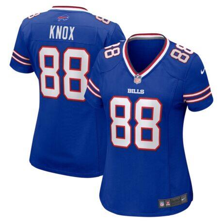 Dawson Knox Buffalo Bills Nike Women's Game Jersey - - Front View