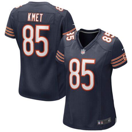 Cole Kmet Chicago Bears Nike Women's Game Jersey - Navy - Front View