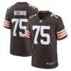 Joel Bitonio Cleveland Browns Nike Game Jersey - Brown - Front View