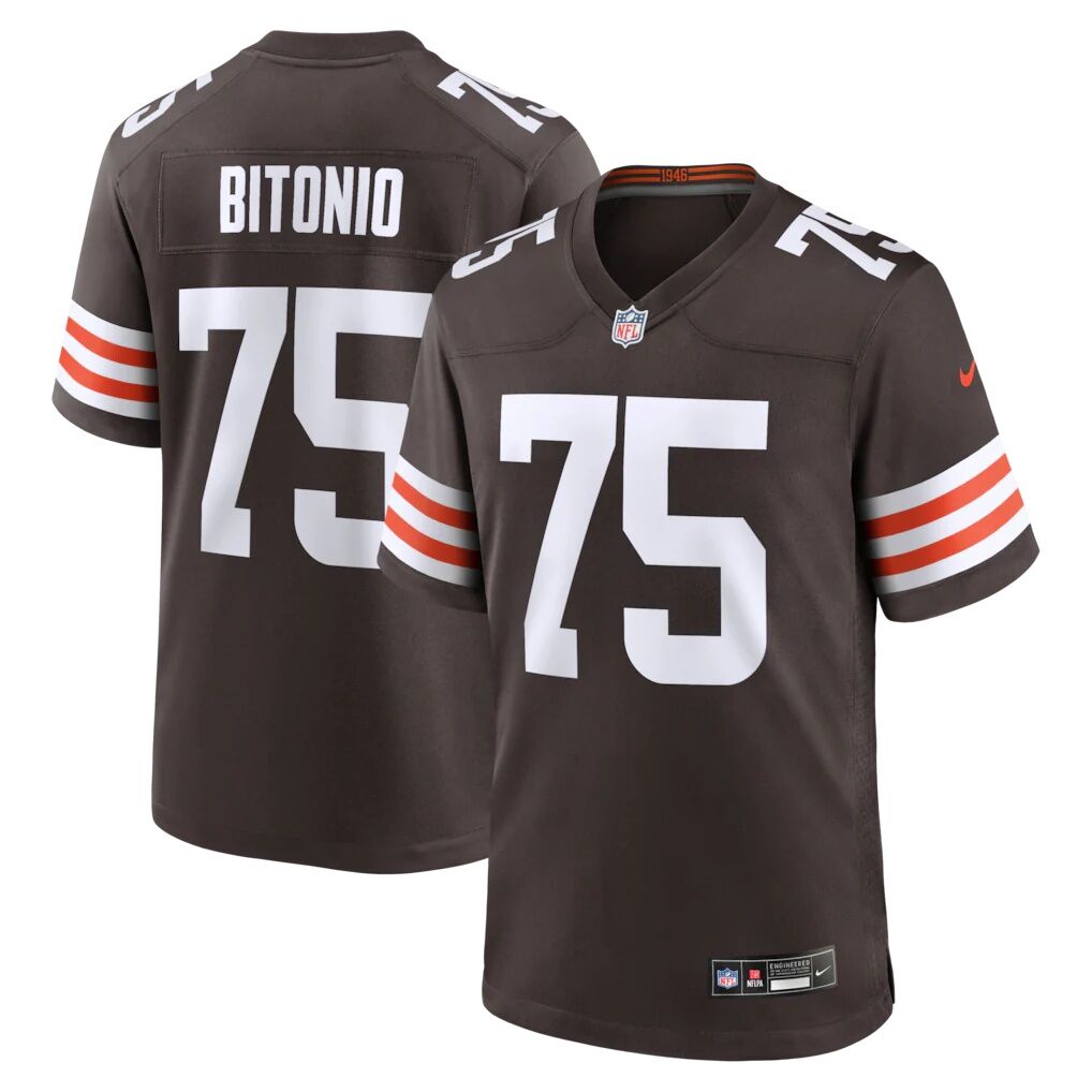 Joel Bitonio Cleveland Browns Nike Game Jersey