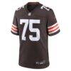 Joel Bitonio Cleveland Browns Nike Game Jersey - Brown - Side View