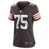 Joel Bitonio Cleveland Browns Nike Women's Game Jersey - Brown - Side View