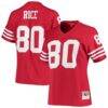 Jerry Rice San Francisco 49ers Mitchell & Ness Women's 1990 Legacy Replica Jersey - - Front View