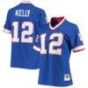 Jim Kelly Buffalo Bills Mitchell & Ness Women's 1990 Legacy Replica Jersey - - Front View
