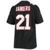 Deion Sanders Atlanta Falcons Mitchell & Ness Women's Legacy Replica Team Jersey - Black - Detail View