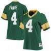 Brett Favre Green Bay Packers Mitchell & Ness Women's 1996 Legacy Replica Player Jersey - Green - Front View