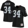 Bo Jackson Las Vegas Raiders Mitchell & Ness Women's 1988 Legacy Replica Jersey - Black - Front View