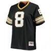 Archie Manning New Orleans Saints Mitchell & Ness Women's 1979 Legacy Replica Jersey - Black - Front View