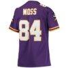 Randy Moss Minnesota Vikings Mitchell & Ness Women's Legacy Replica Team Jersey - Purple - Detail View