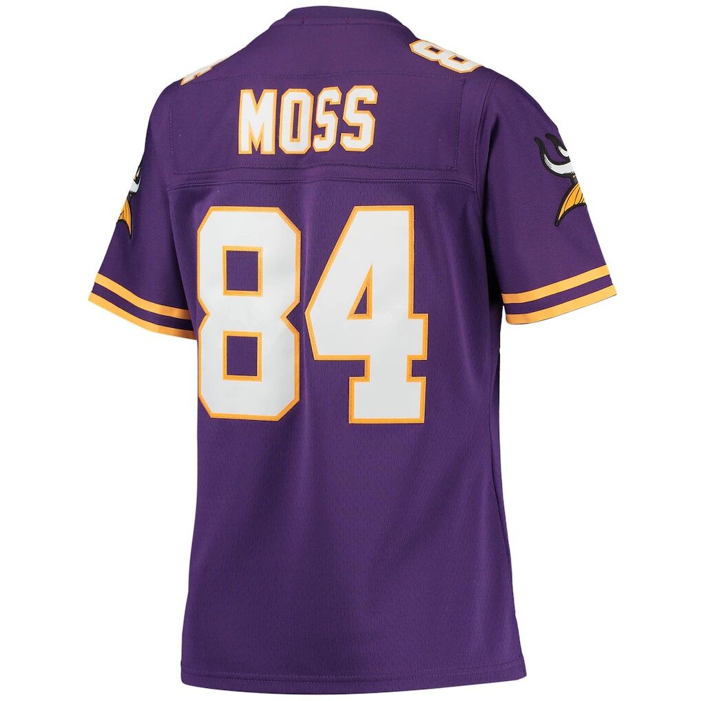 Randy Moss Minnesota Vikings Mitchell & Ness Women's Legacy Replica Team Jersey