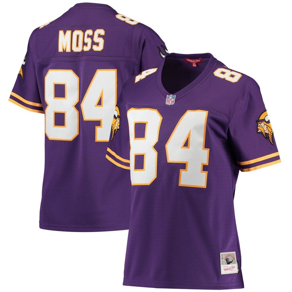 Randy Moss Minnesota Vikings Mitchell & Ness Women's Legacy Replica Team Jersey