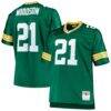Charles Woodson Green Bay Packers Mitchell & Ness Big & Tall 2010 Retired Player Replica Jersey - Green - Front View