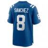 Rigoberto Sanchez Indianapolis Colts Nike Game Jersey - - Detail View