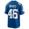Luke Rhodes Indianapolis Colts Nike Game Jersey - - Detail View