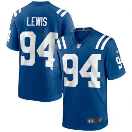 Tyquan Lewis Indianapolis Colts Nike Game Jersey - - Front View