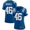 Luke Rhodes Indianapolis Colts Nike Women's Game Jersey - - Front View