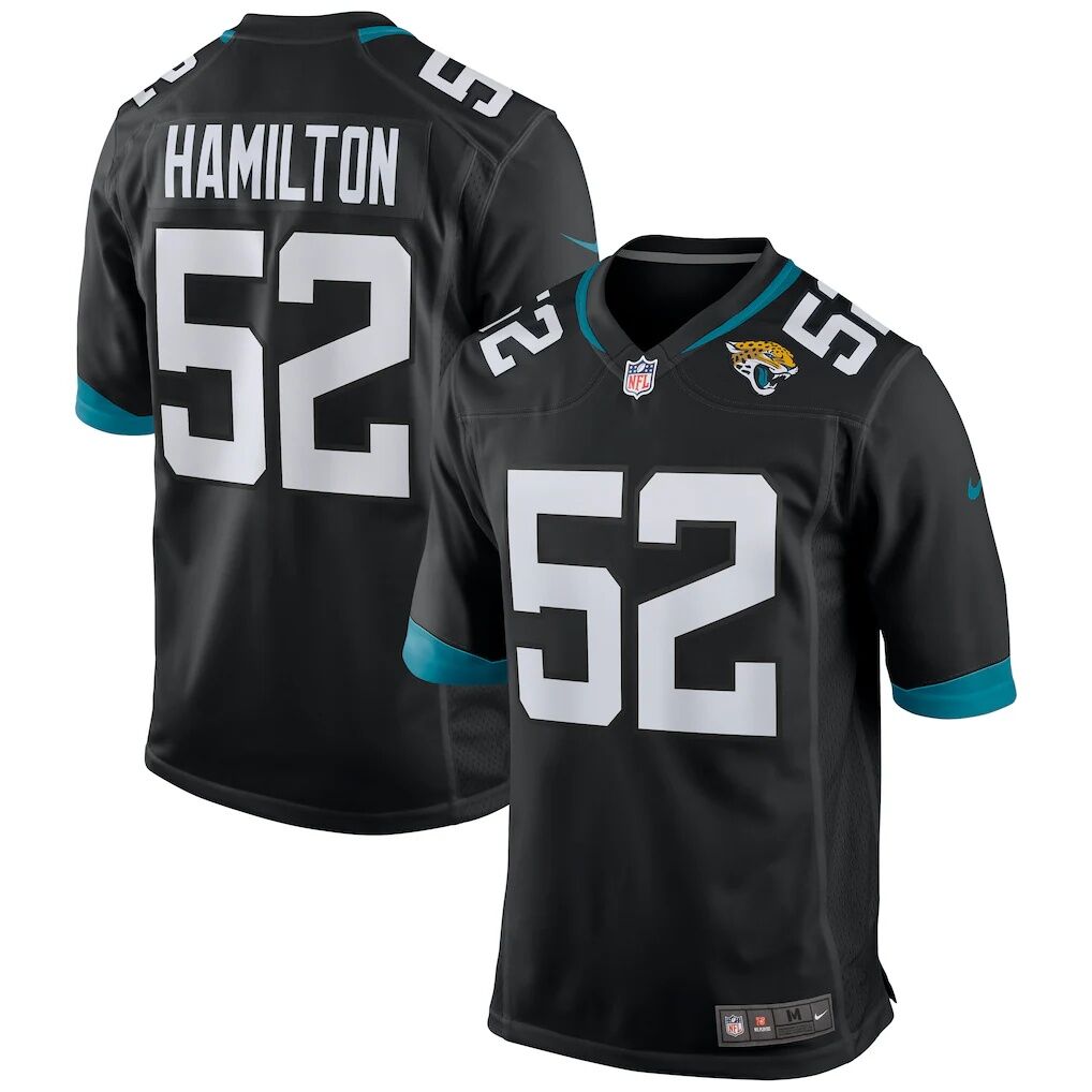 DaVon Hamilton Jacksonville Jaguars Nike Game Jersey