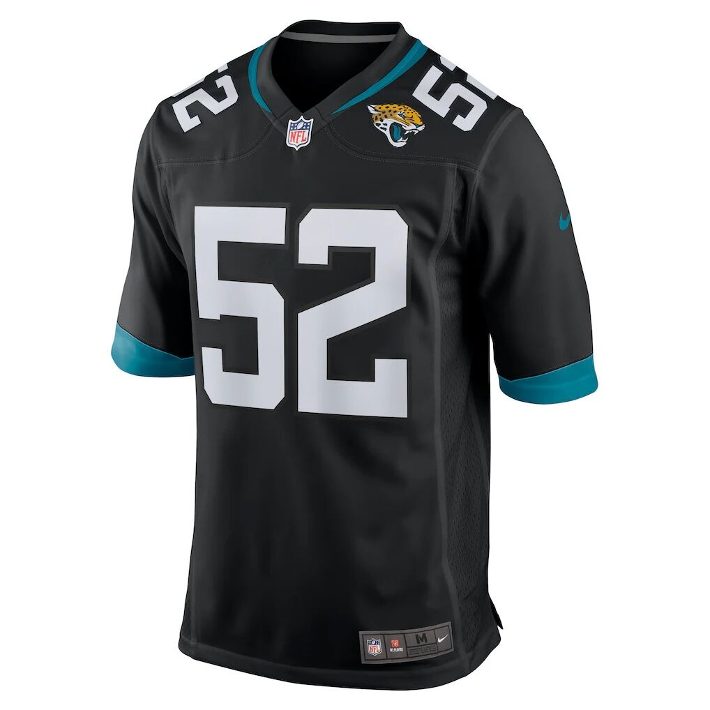 DaVon Hamilton Jacksonville Jaguars Nike Game Jersey