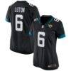 Jake Luton Jacksonville Jaguars Nike Women's Game Jersey - Black - Front View