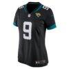 Logan Cooke Jacksonville Jaguars Nike Women's Game Jersey - Black - Side View