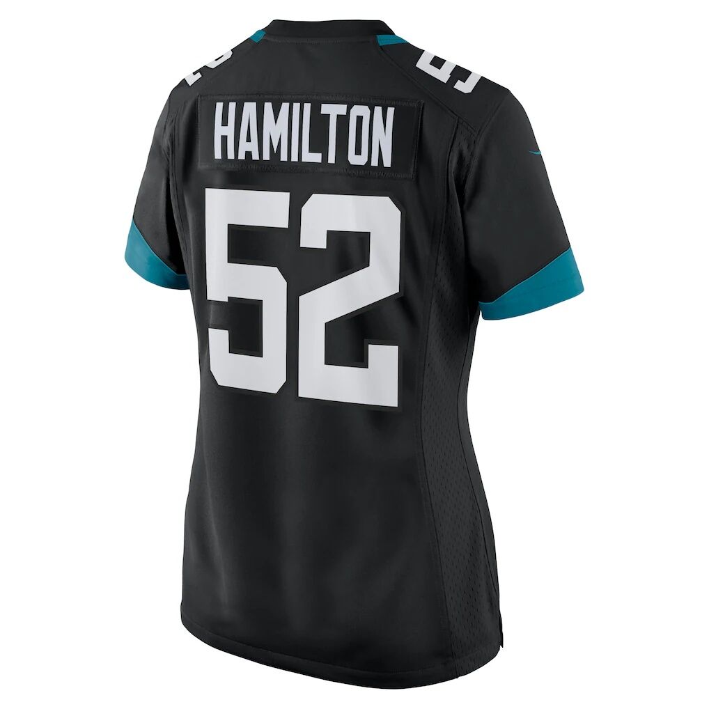 DaVon Hamilton Jacksonville Jaguars Nike Women's Game Jersey