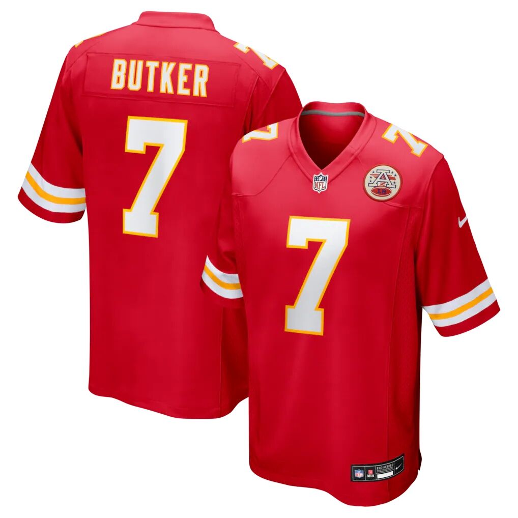 Harrison Butker Kansas City Chiefs Nike Game Jersey