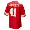 James Winchester Kansas City Chiefs Nike Game Jersey - Red - Detail View