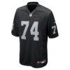 Kolton Miller Las Vegas Raiders Nike Game Jersey - Black - Side View