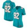 Zach Sieler Miami Dolphins Nike Women's Game Jersey - - Front View