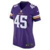 Troy Dye Minnesota Vikings Nike Women's Game Jersey - Purple - Side View