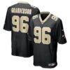 Carl Granderson New Orleans Saints Nike Game Jersey - Black - Front View