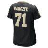 Ryan Ramczyk New Orleans Saints Nike Women's Game Jersey - Black - Detail View