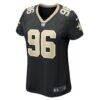 Carl Granderson New Orleans Saints Nike Women's Game Jersey - Black - Side View