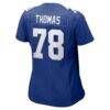 Andrew Thomas New York Giants Nike Women's Game Jersey - - Detail View