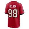 Anthony Nelson Tampa Bay Buccaneers Nike Game Jersey - Red - Detail View