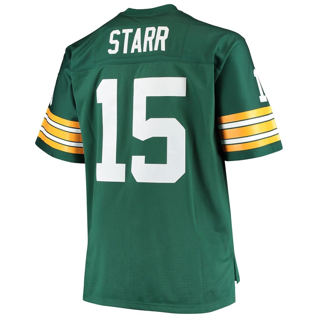 Bart Starr Green Bay Packers Mitchell & Ness Big & Tall 1968 Retired Player Replica Jersey