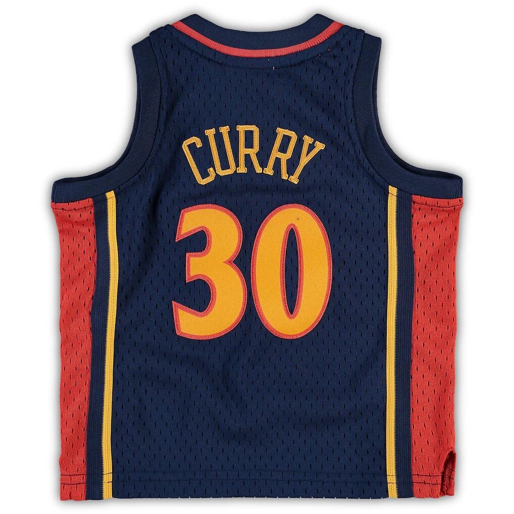 Stephen Curry Golden State Warriors Mitchell & Ness Infant Historic Logo Jersey