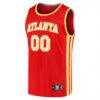 Atlanta Hawks Fashion7 Fast Break Replica Custom Jersey - Red - Side View