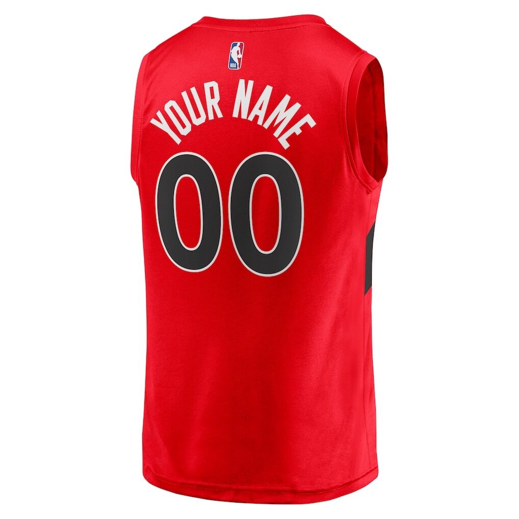 Toronto Raptors Fashion7 Fast Break Replica Custom Jersey - Icon Edition