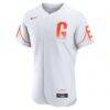 San Francisco Giants Nike City Connect Authentic Jersey - White - Side View