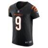 Joe Burrow Cincinnati Bengals Nike Vapor Elite Jersey - Black - Alt1