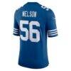 Men's Nike Quenton Nelson Royal Indianapolis Colts Alternate Vapor Limited Jersey - - Detail View