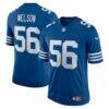 Men's Nike Quenton Nelson Royal Indianapolis Colts Alternate Vapor Limited Jersey - - Front View