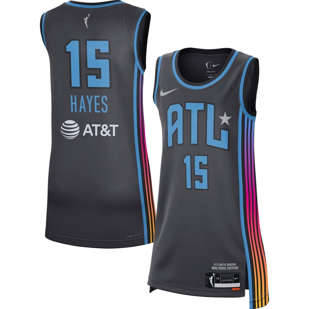 Tiffany Hayes Atlanta Dream Nike Unisex Rebel Edition Victory Player Jersey