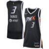 Diana Taurasi Phoenix Mercury Nike Unisex Rebel Edition Victory Player Jersey - Black - Front View