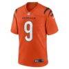 Joe Burrow Cincinnati Bengals Nike Alternate Game Jersey - Orange - Alt1